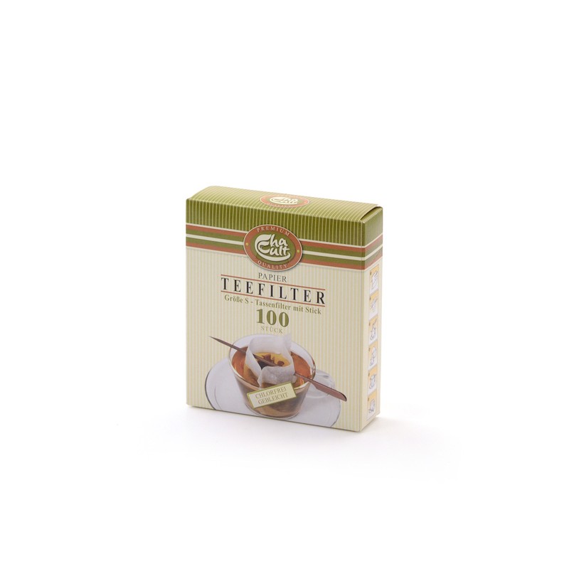CHACULT - Filtres à thé avec stick S 100 pces