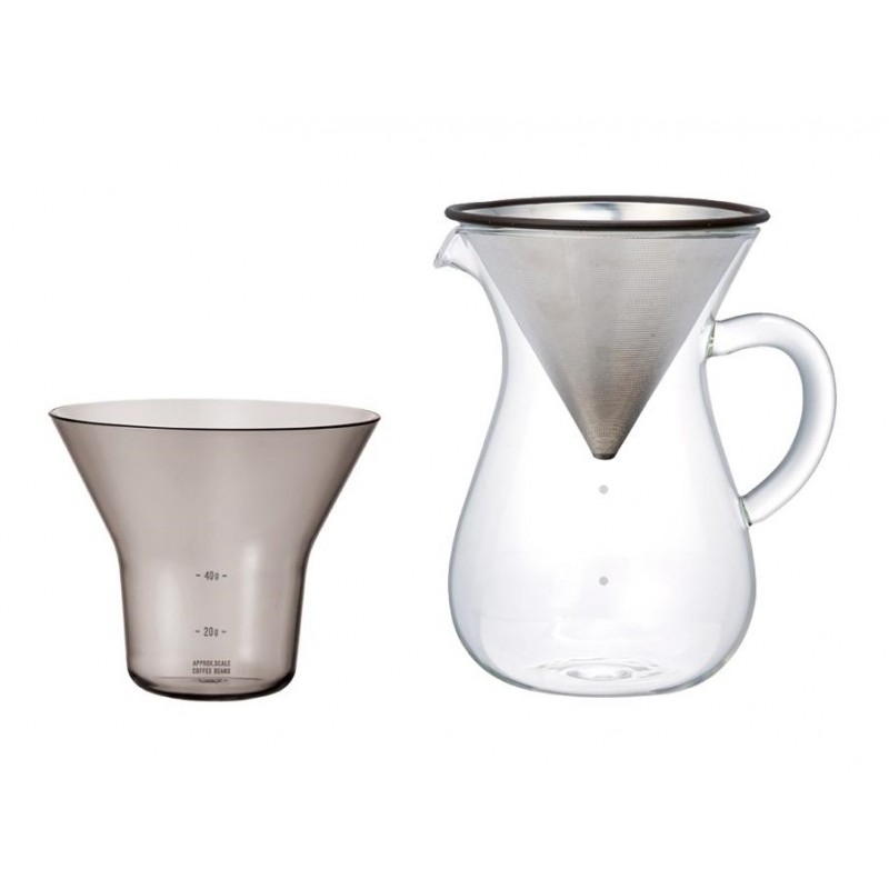 KINTO - Coffee carafe with stainless steel filter 600 ml