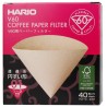 HARIO - V60 - Misarashi Filter 01 (1/2 tasses) (40 pces)