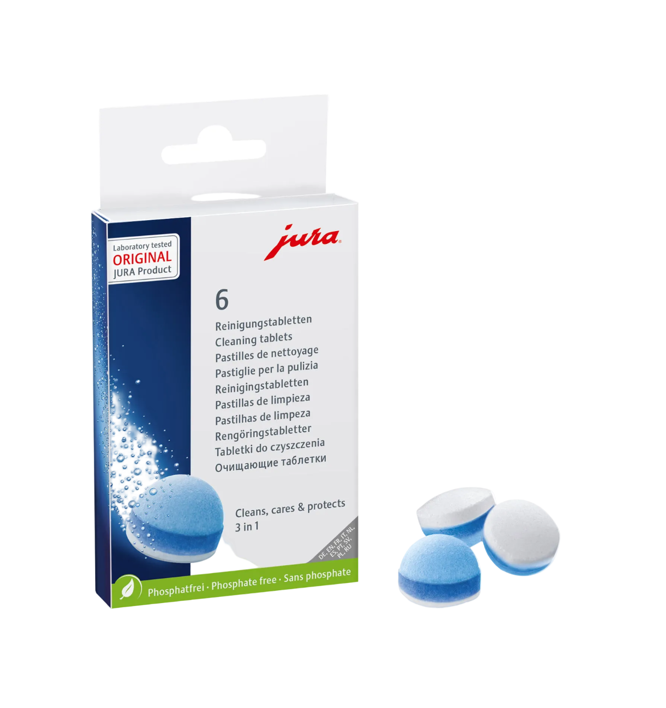 JURA Pastilles de nettoyage x6