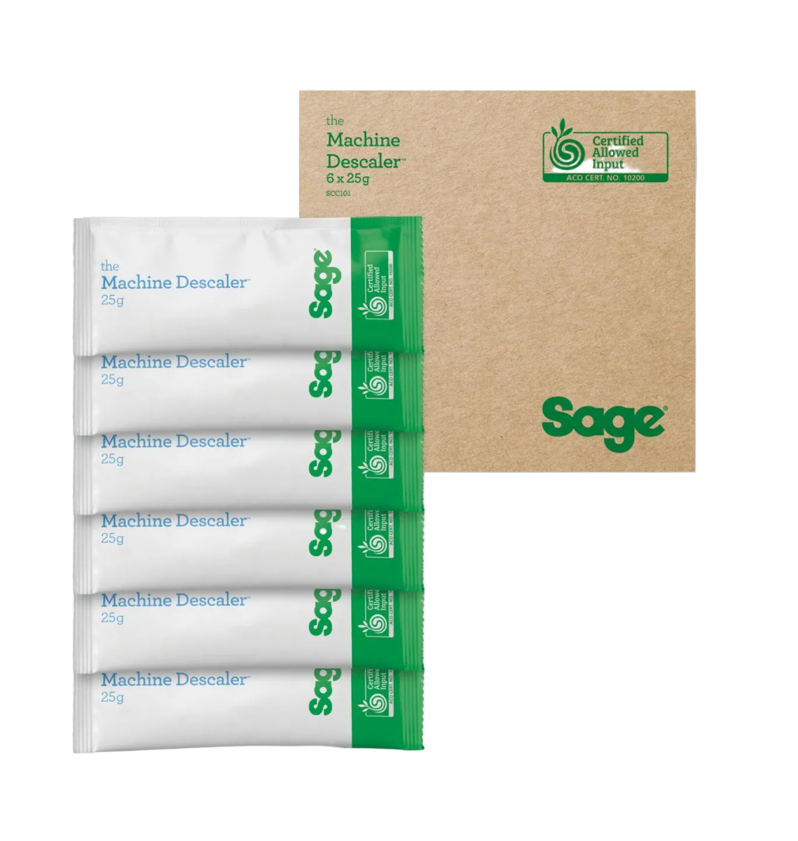 SAGE The Descaler ACO CERT 6x25 g