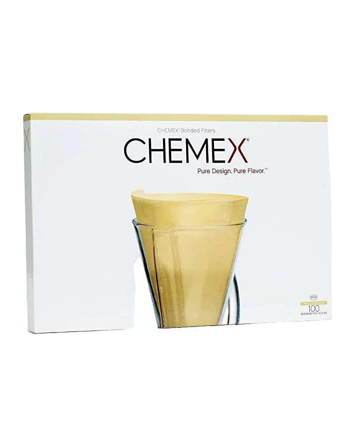 CHEMEX Filtres naturels Half Moon 3 tasses